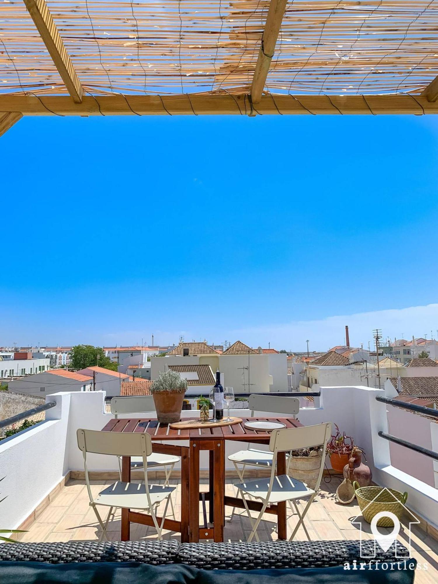 Casa Castelo, Unique Flat W Pool In Taviras Historical Centre Apartment ภายนอก รูปภาพ
