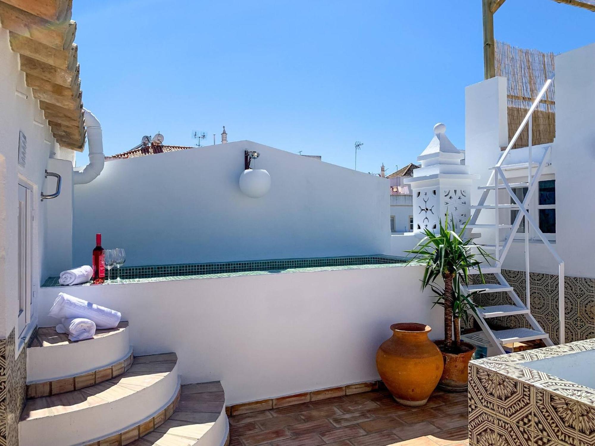 Casa Castelo, Unique Flat W Pool In Taviras Historical Centre Apartment ภายนอก รูปภาพ